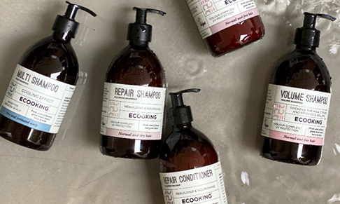 Danish skincare brand Ecooking debuts haircare range